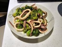 花耶菜炒小卷