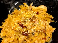 韓式辣醬炒肉片