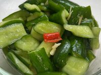 蒜味涼拌小黃瓜