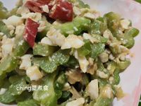 十分鐘上菜-鹹蛋炒苦瓜