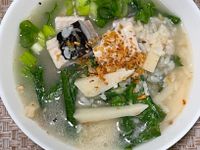 虱目魚肚竹筍粥