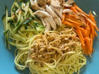 中華雞絲涼麵/零廚藝料理