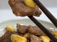 蒜頭牛小排