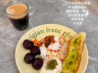 核桃乳酪辣土耳其蛋、蜂蜜燕麥奇亞籽