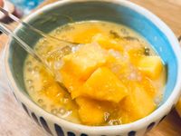 芒果椰奶西米露(減糖版)