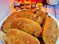 免揉火腿起司小歐包