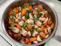 樂齡營養料理｜五彩蔬炒益活雞清胸肉