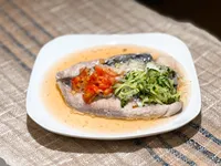 蒸虱目魚肚（紫蘇梅醬）