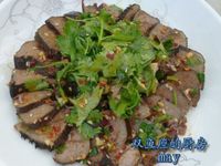 涼拌香辣滷豬舌