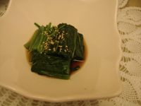 日式涼拌菠菜