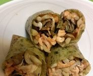 颱風天創意食譜第二發_泰式菇菇雞肉捲餅