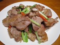 【粉豬兒】香煎鹹豬五花