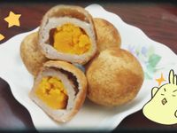 炸甜芋泥球