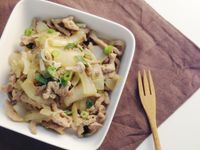 椰香洋蔥炒肉絲
