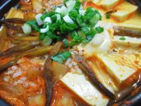 金針泡菜豆腐粥「臺東農產好料理」