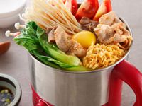 兩人份簡易版麻辣小火鍋