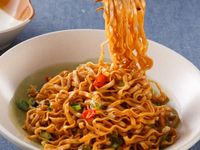 外省乾麵辣油蔥口味