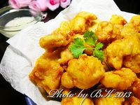 奶油雞米花佐可爾必思沙拉【可爾必思】