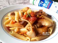 香煎鯛魚番茄義大利麵【可爾必思】