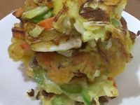 田園農家趣—自裁自足高麗菜什錦煎餅
