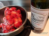 / Cara Dessert" 紅酒草莓果醬。Red Wine Strawberry Jam。