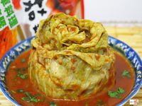 茄汁千層高麗菜花【可果美蕃茄鍋高湯】