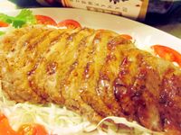 醋燒蜂蜜豬肉排
