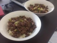 沙茶牛肉拌麵