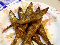 柳葉魚甘露煮