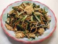 珠蔥炒豆干絲