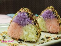 彩米三角飯糰