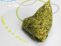 青醬燻雞肉粽