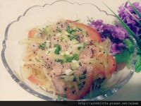 花花版涼拌鱈魚肝~