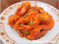 ♥我的手作料理♥ 乾燒鮮蝦