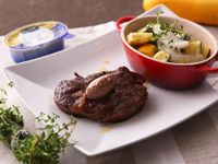 <湯瑪仕幸福食堂>菲力牛排佐松露鵝肝醬