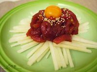 韓國涼拌生鮪魚(偽生牛肉)