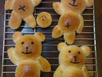「元本山海苔」小熊麵包
