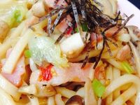 【空姐愛煮菜】開胃青蔬培根炒烏龍麵