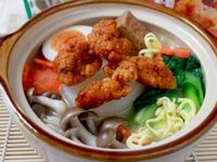 辣味雞球味噌鍋