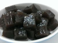 寵物鮮食食譜>秋季食補黑糖蓮藕糕，狗鮮食