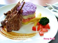 嫩煎羊小排佐香Q彩米飯『家樂福廚神大賽』