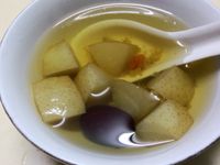 雪梨桂花甜湯