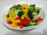 甜椒花椰菜