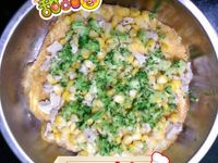 料理甜甜圈【我家也有大主廚】蔬菜雞肉蛋餅
