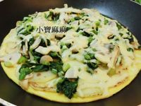 ✿平底鍋創意料理✿寶寶蛋披薩
