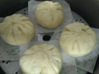 [電鍋料理]韭菜素包子