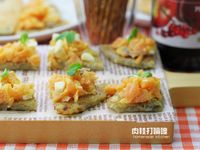 前菜-燻鮭魚馬鈴薯餅