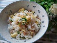 香蔥菜圃蛋炒飯 ~ 純樸的味道