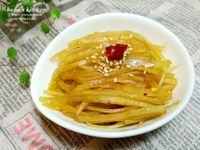 金平蘿蔔皮