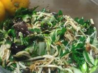 [素食料理]什錦菇佐明日葉